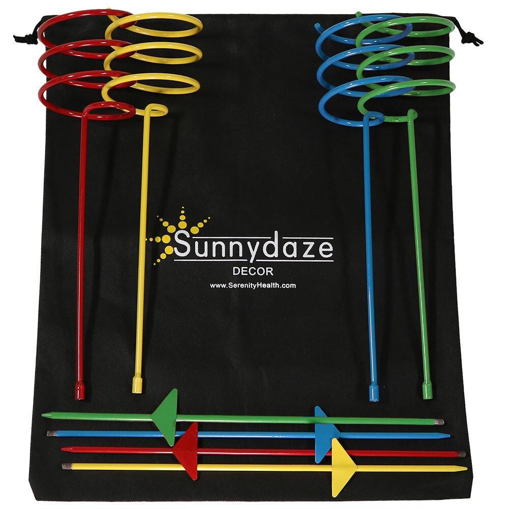 Ultimate Patio Heavy Duty Multi Colored Drink Holders - Full Set thumbnail