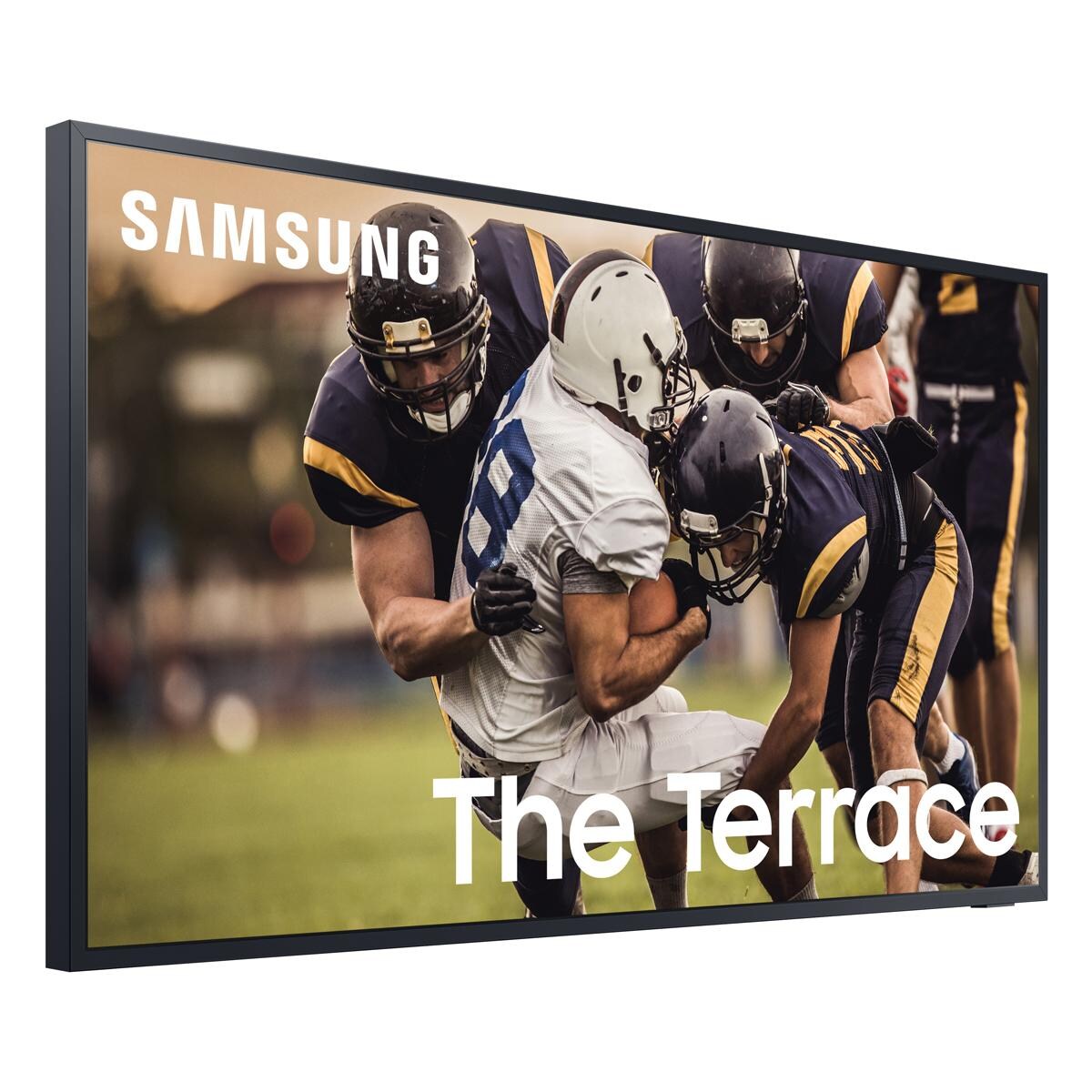 Samsung QN75LST9TAFXZA The Terrace 75 Inch Full Sun Smart TV - Angled Left - White Background thumbnail