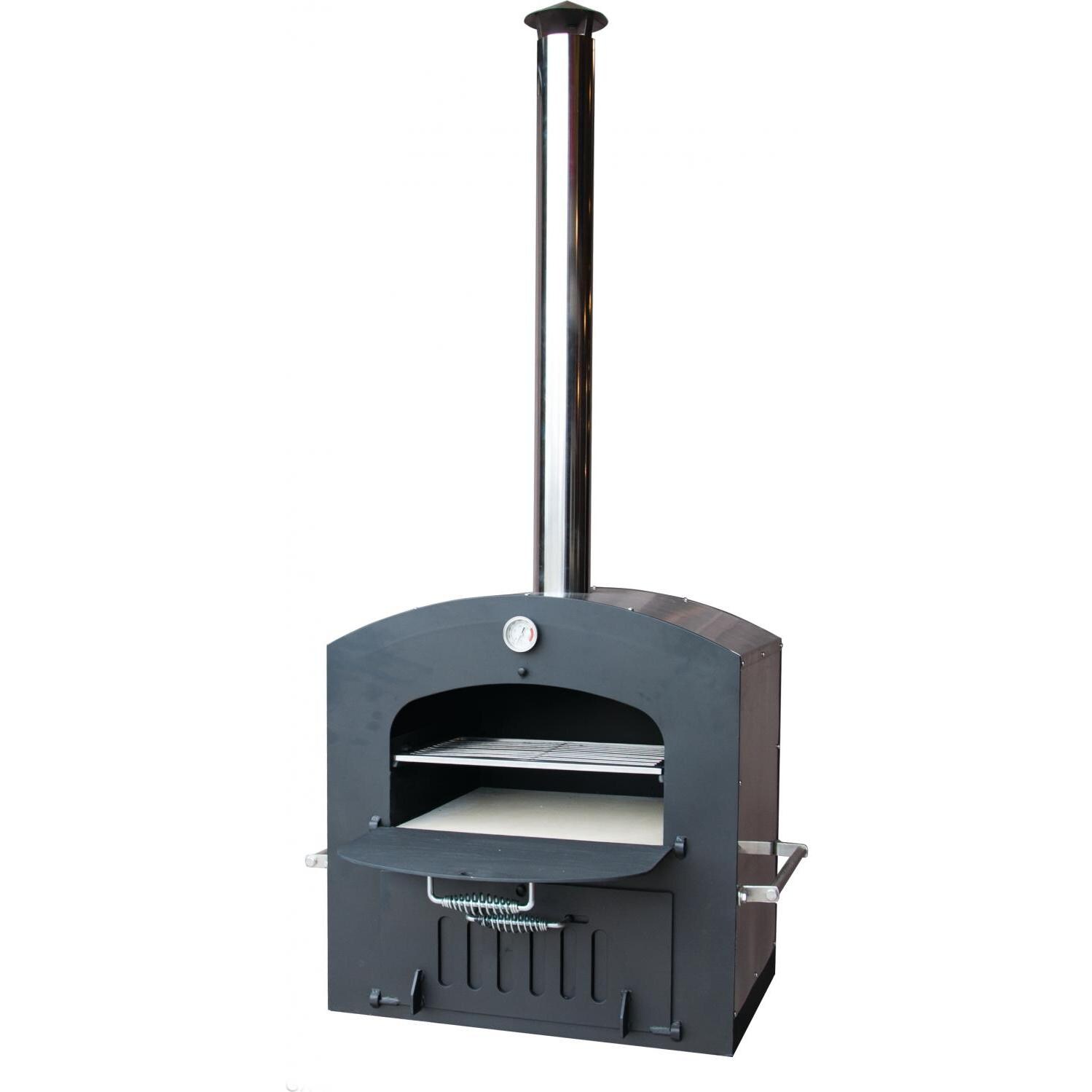 Tuscan Chef GX-CM Deluxe Family 27-Inch Built-In / Counter Top Outdoor Wood-Fired Pizza Oven thumbnail