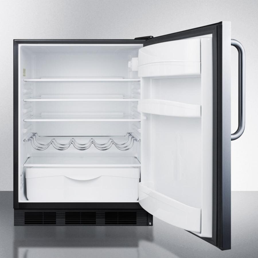 Summit 24-Inch 5.5 Cu. Ft. Compact Refrigerator - Open View thumbnail