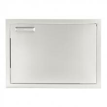 BBQGuys Sonoma Series 24-Inch Stainless Steel Right-Hinged Single Access Door - Horizontal