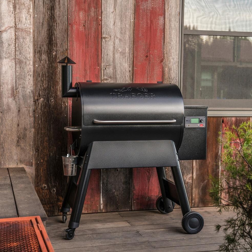 Traeger Pro 780 Wi-Fi Controlled Wood Pellet Grill W/ WiFIRE - Black - TFB78GLE