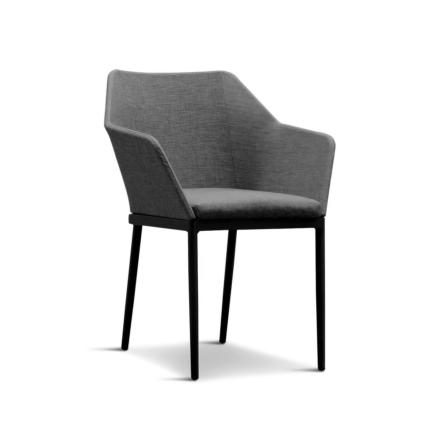 Starlook Bay Aluminum Dining Arm Chair in Black by Lakeview - Cushion - Color Swatch thumbnail
