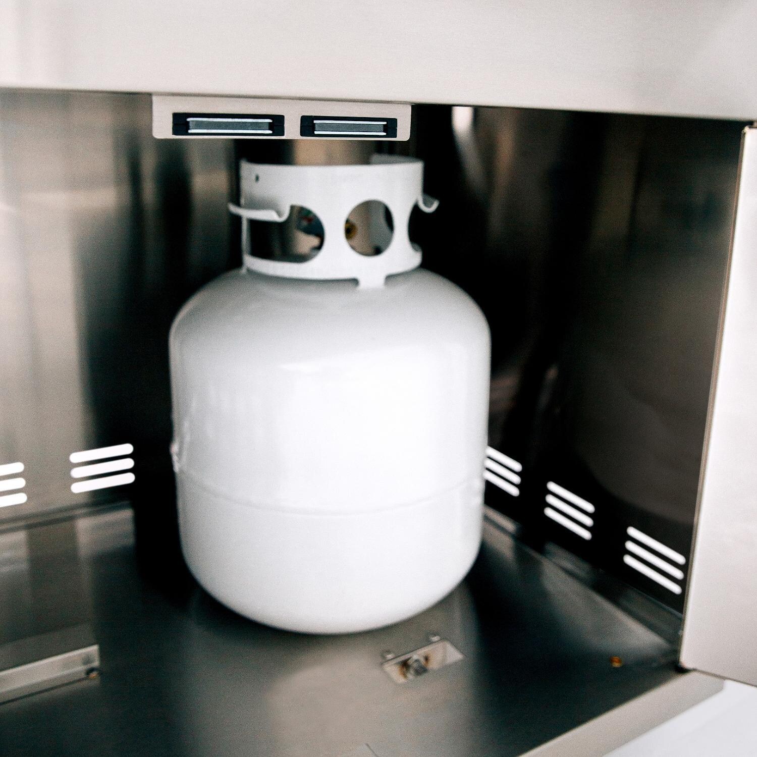 Summerset TRL32-LP TRL 32-Inch 3-Burner Propane Grill With Rotisserie - Propane Tank Storage thumbnail