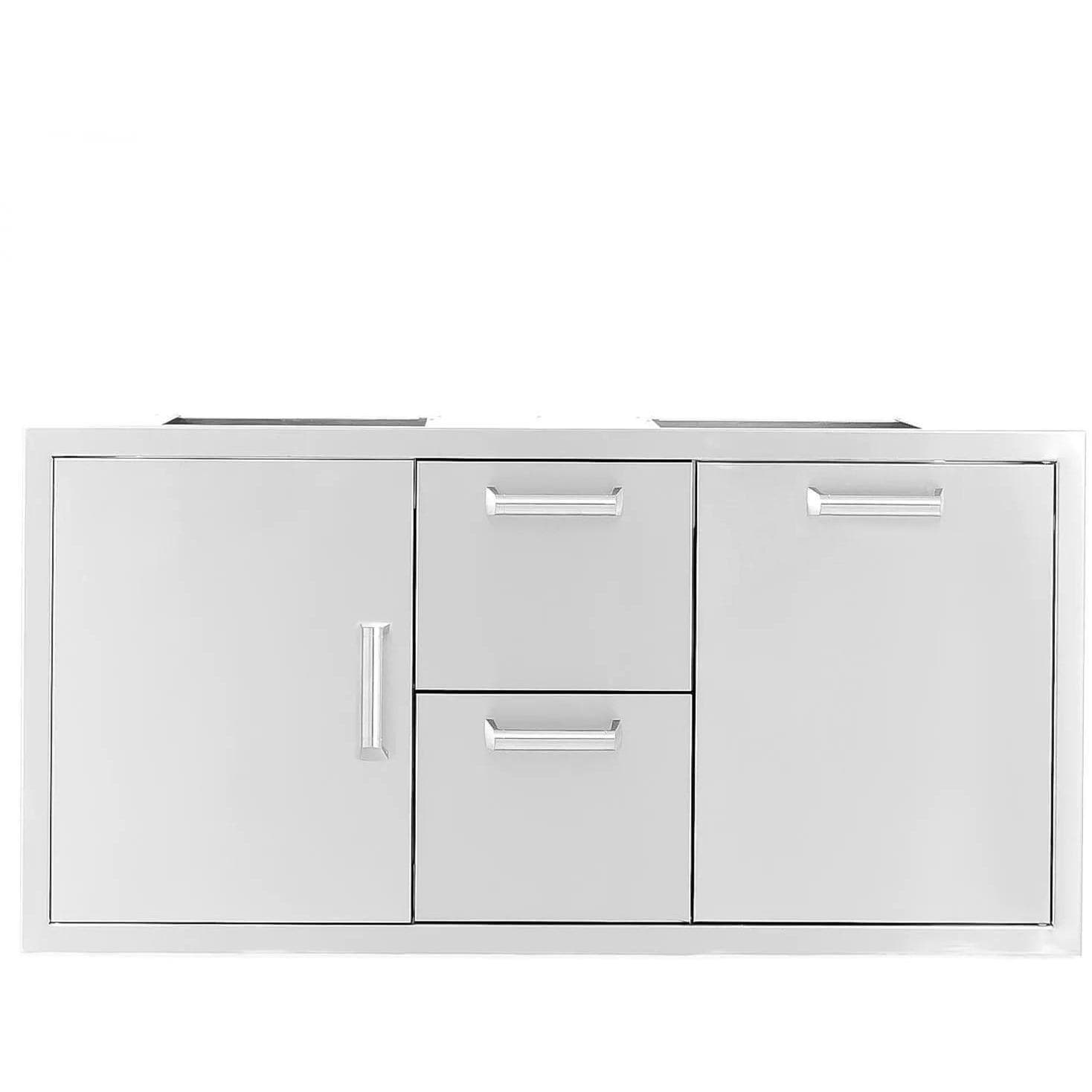 Blaze 39-in Stainless Access Door & Triple Drawer Combo : BBQGuys