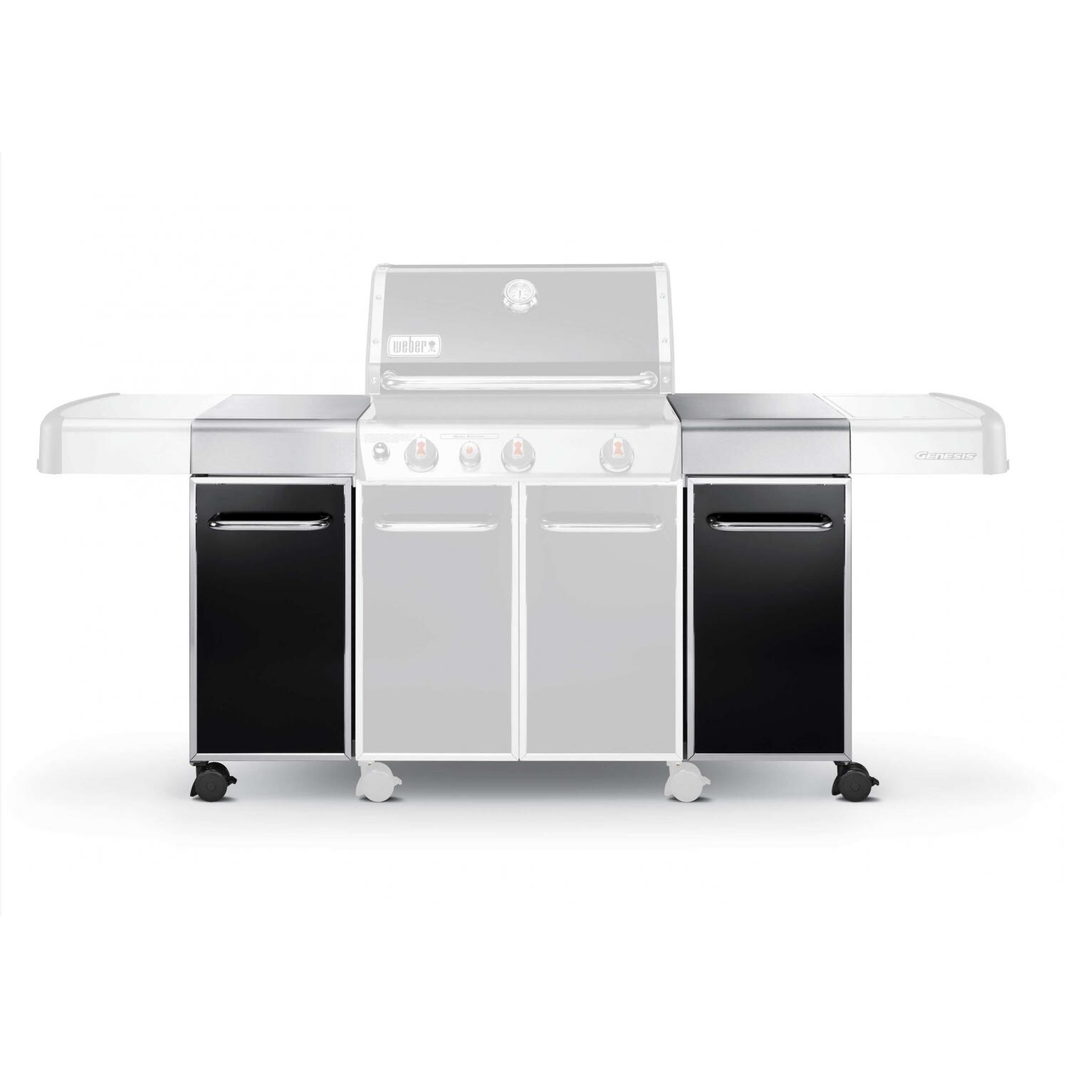 Weber Genesis Island Cabinetry For E 300 Series Gas Grills Weber Genesis Island Cabinetry For E 300 Series Gas Grills Black
