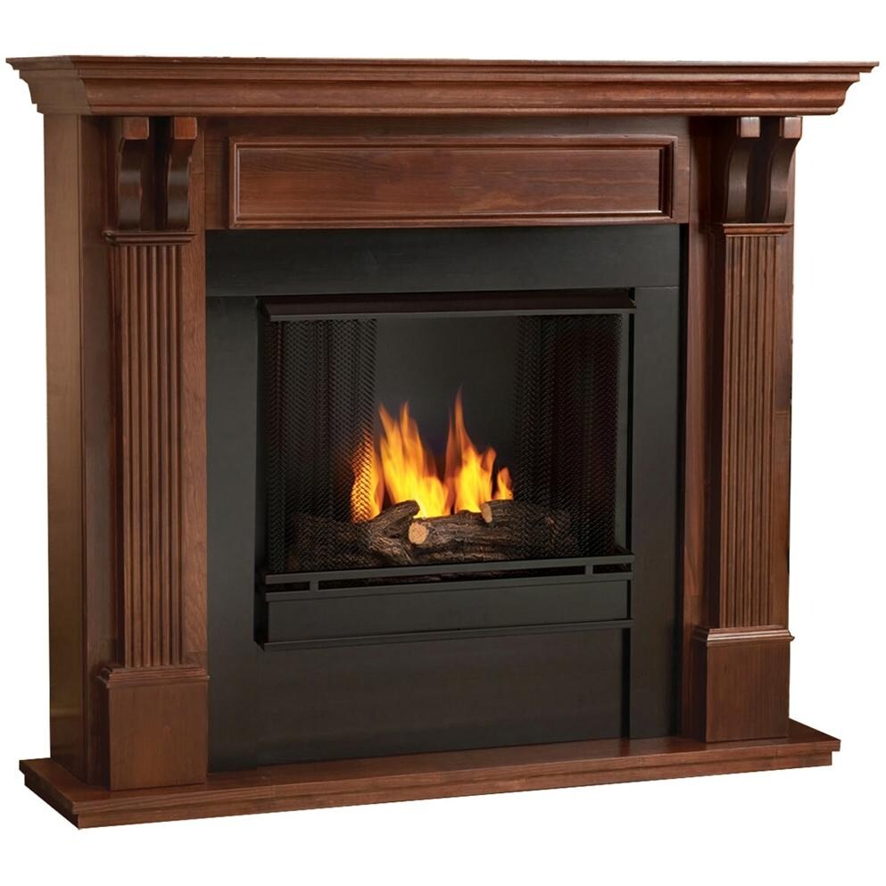 Real Flame Ashley 48-Inch Gel Fireplace - Mahogany thumbnail