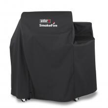 Weber 7190 Premium Polyester Grill Cover For SmokeFire EX4 24-Inch Pellet Grill