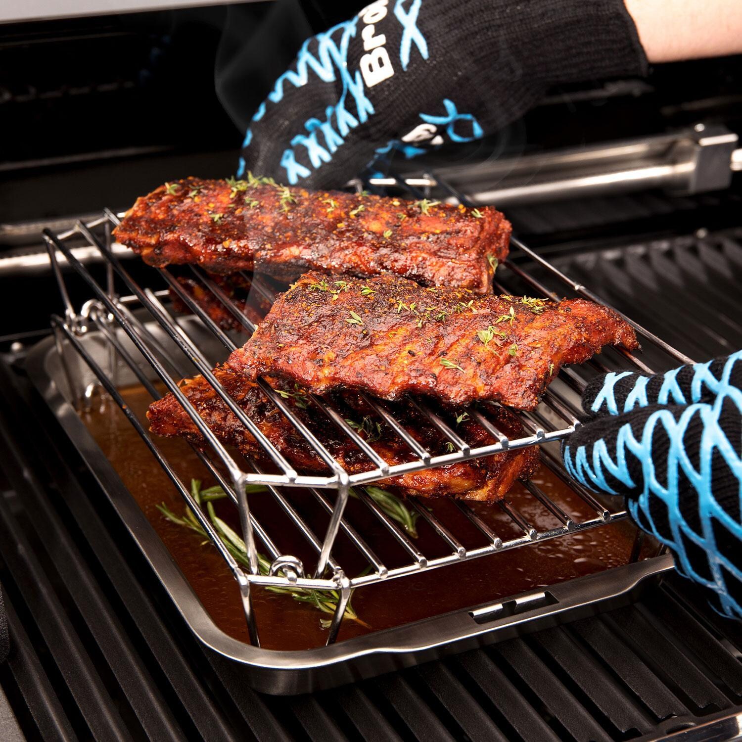 Broil King 63110 Stack-A-Rack - Adjusting Rack - Lifestyle thumbnail