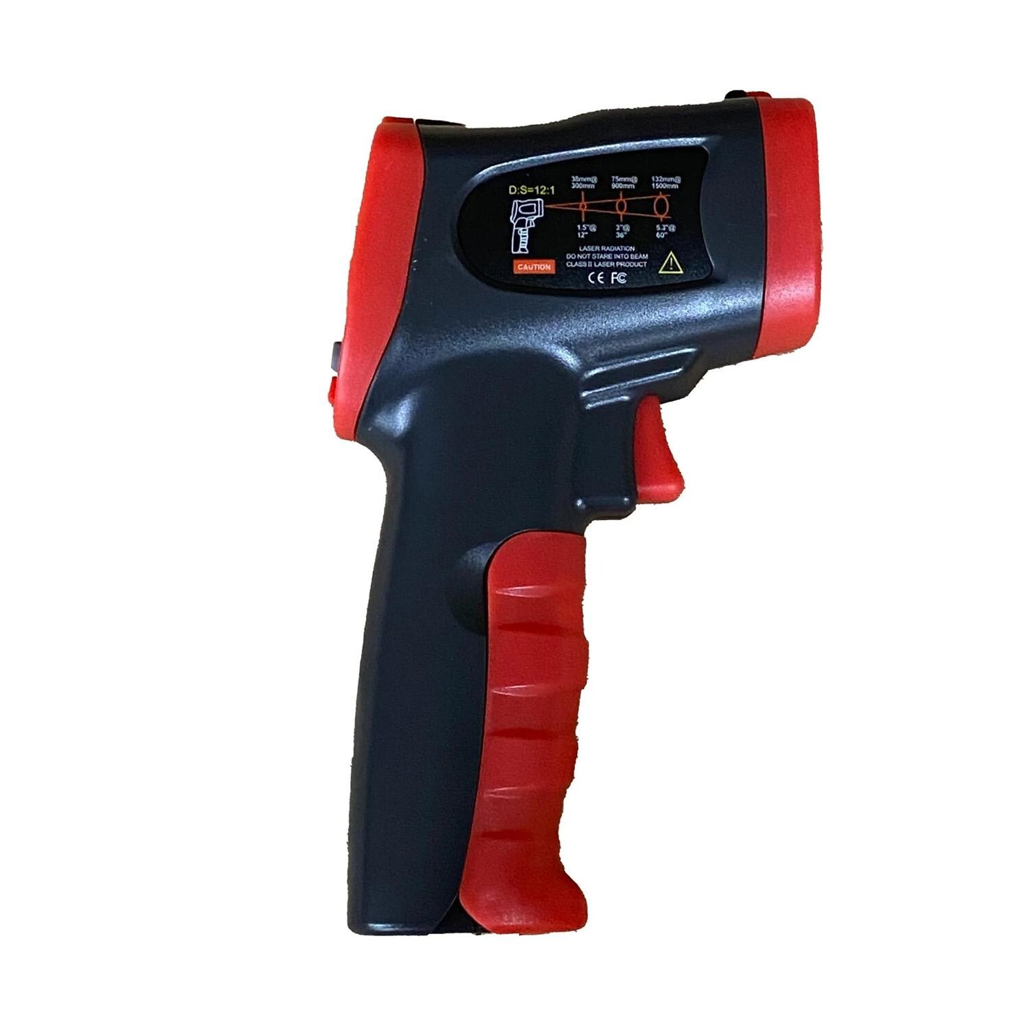 WPPO WKA-ITHERM High Temp Infrared Thermometer - Side View - White Background thumbnail