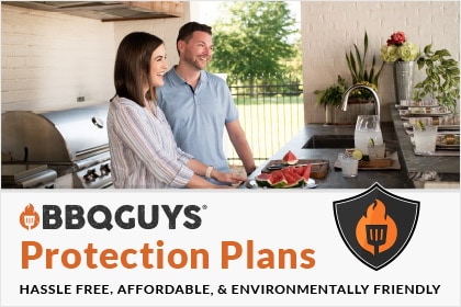 BBQGuys Protection Plans. Hassle-free. Affordable. Environmentally Friendly.
