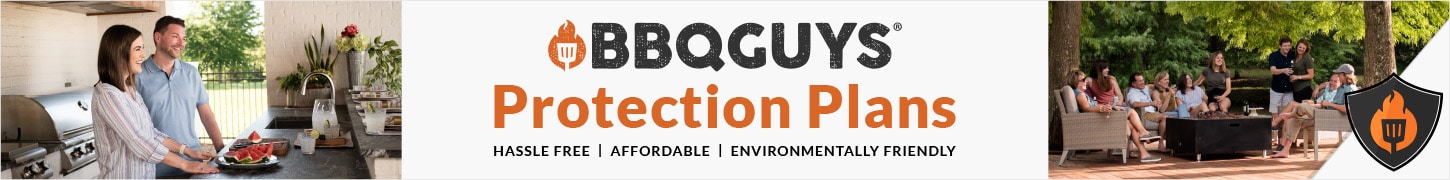 BBQGuys Protection Plans. Hassle-free. Affordable. Environmentally Friendly.
