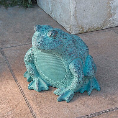 OSD Audio 5 1/4 Inch Decorative Frog Outdoor Speakers