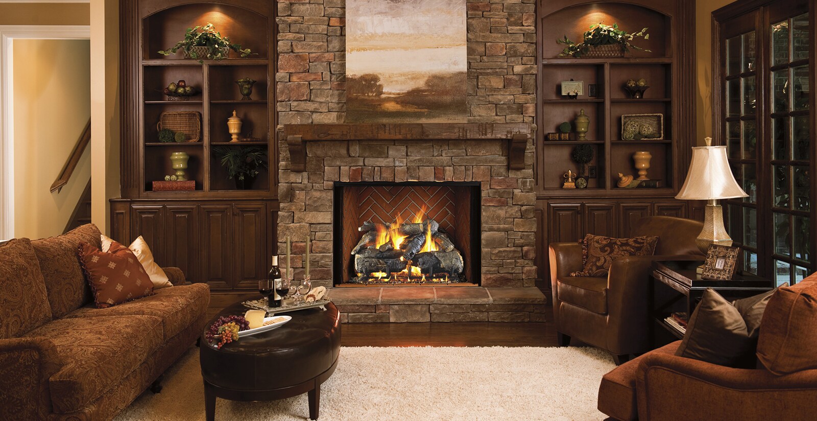 Peterson Real Fyre Gas Logs and Accessories : BBQGuys