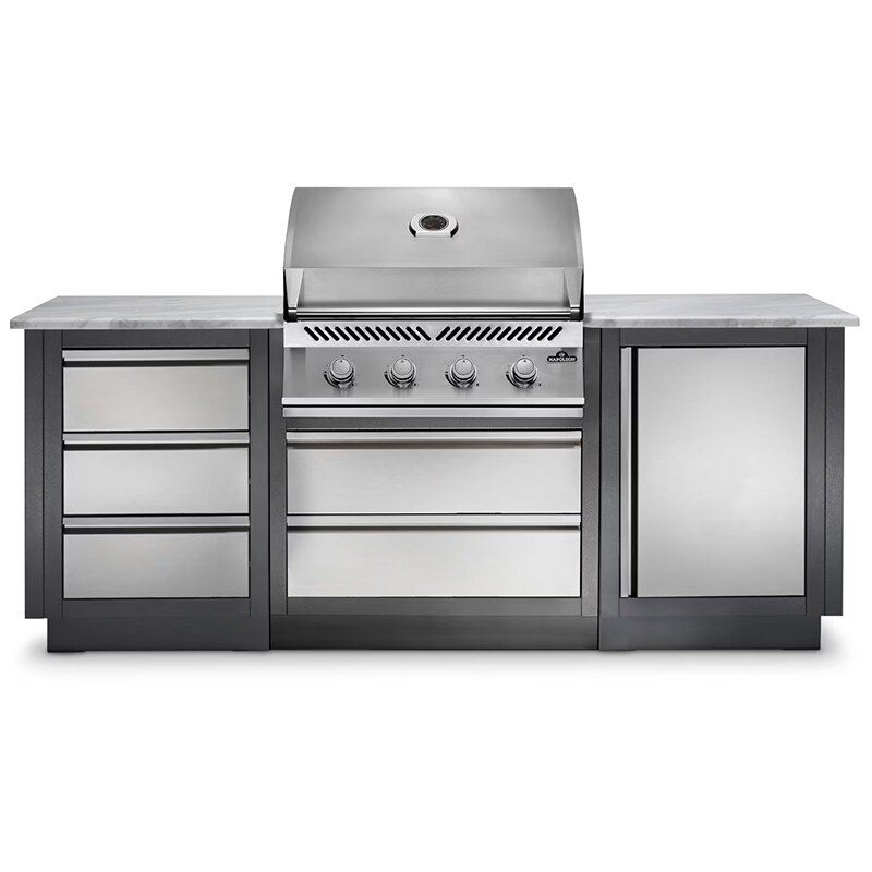 Napoleon Oasis Outdoor Kitchen Island & Cabinets