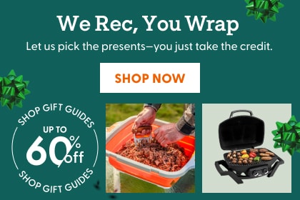 We Rec, You Wrap. Let us pick the present - you just take the credit. Shop gifts now.