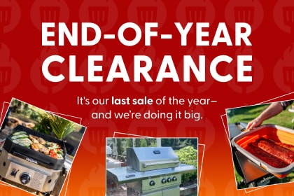 End-Of-Year Clearance. It's our last sale of the year - and we're doing it big.