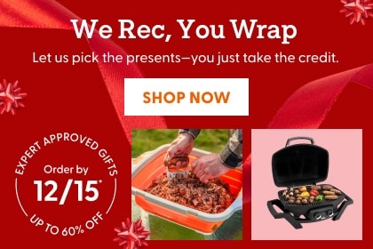 We Rec, You Wrap. Let us pick the present - you just take the credit. Shop gifts now.