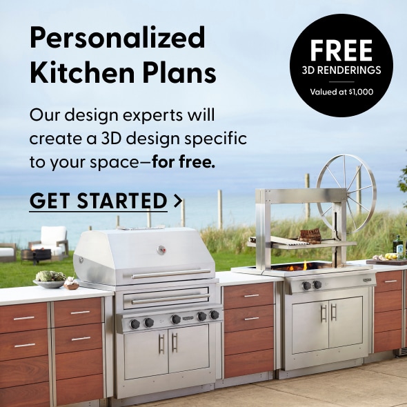 Personalized Kitchen Plans. Our design experts will create a 3D design specific to your space - for FREE. Get started