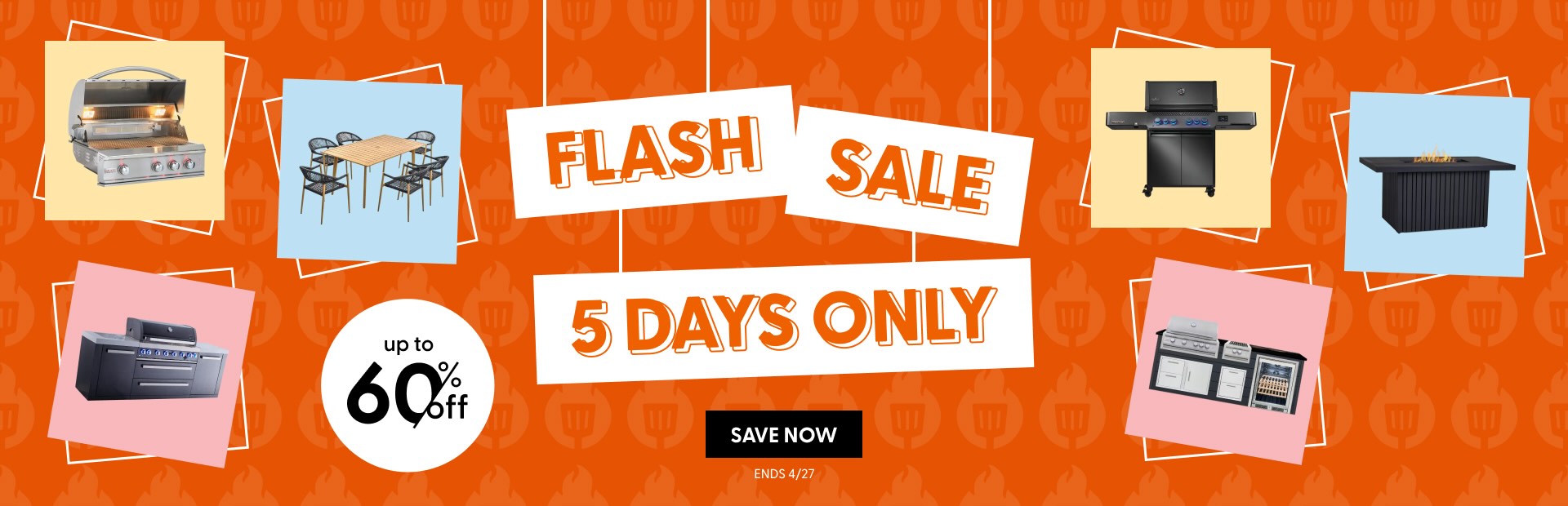 FLASH SALE. 5 DAYS ONLY. SAVE UP TO 60% OFF