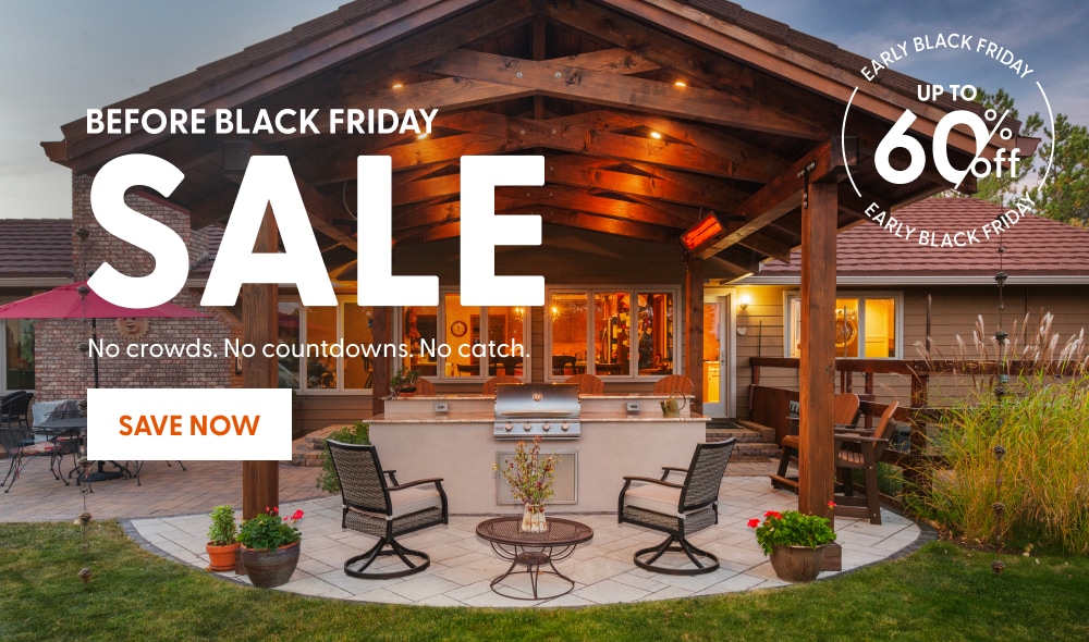 Before Black Friday Sale. No crowds. No countdowns. No catch. Shop up to 60% off Early Black Friday. Save now.