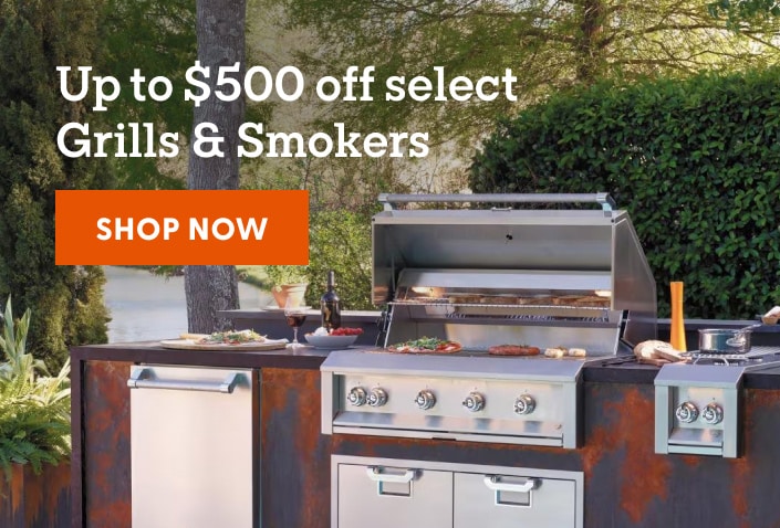 Up to $500 Off Select Grills & Smokers. Shop now.