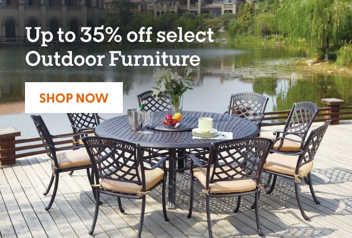 Up to 35% off select Outdoor Furniture. Shop now.