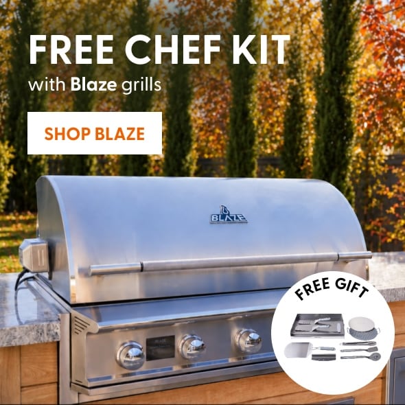 FREE CHEF KIT with Blaze grills. Shop Blaze