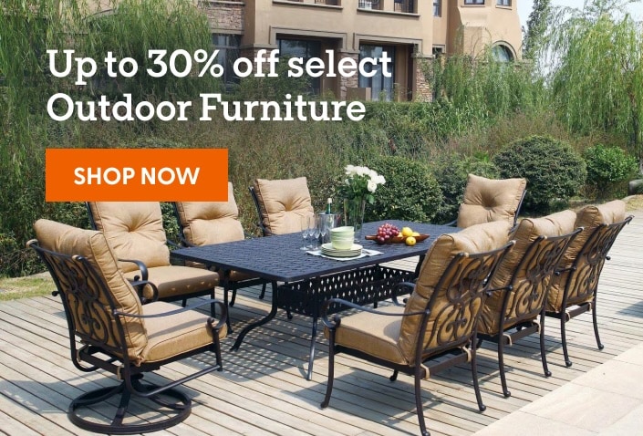 Up to 30% off select Outdoor Furniture. Shop now.