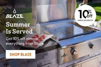 Summer Is Served. Get 10% off almost everything from Blaze. Shop Now.