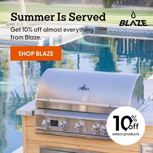 Summer is Served. Get 10% off almost everything from Blaze. Shop now.