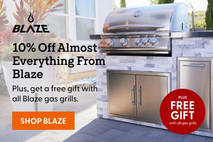 10% Off Almost Everything From Blaze. Plus, get a free gift with all Blaze gas grills. Shop Now.
