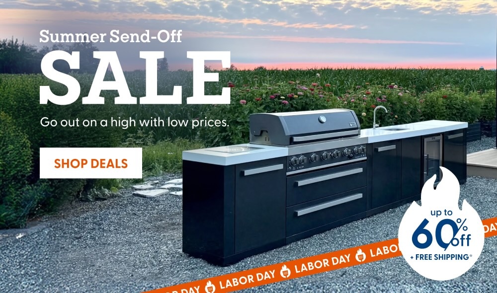 Summer Send-Off SALE. Go out on a high with low prices. Shop up to 60% off plus free shipping*