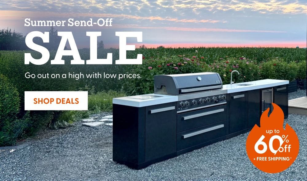 Summer Send-Off SALE. Go out on a high with low prices. Shop up to 60% off plus free shipping*
