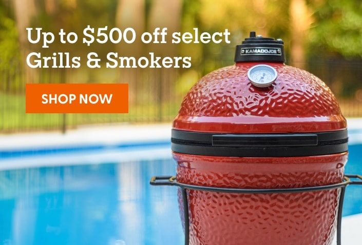 Up to $500 off select Grills & Smokers. Shop now.