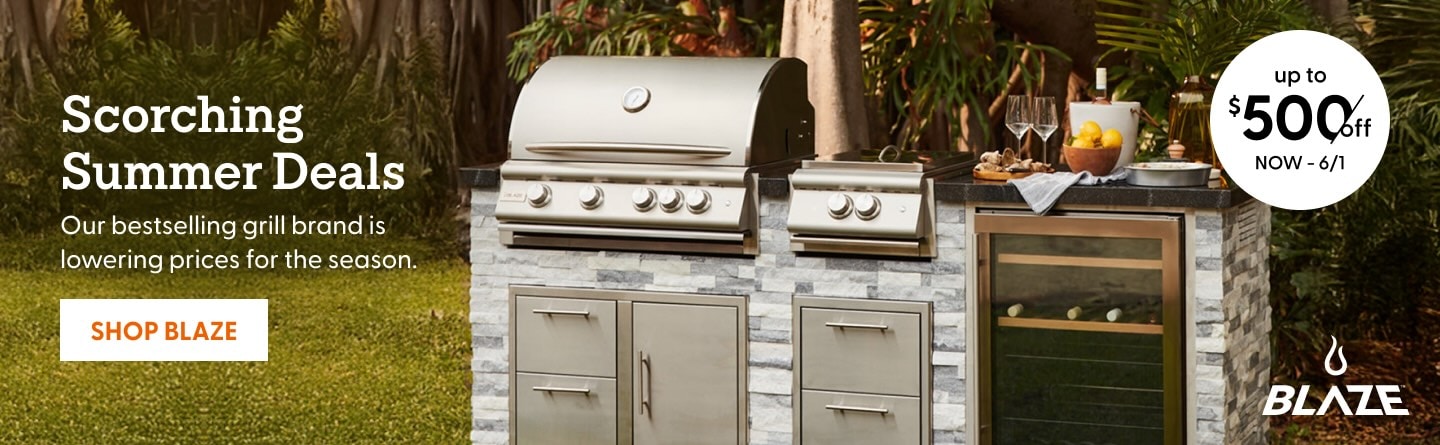 Scorhing Summer Deals. Our bestselling grill brand is lowering prices for the season. Save up to $500 now through 6/1