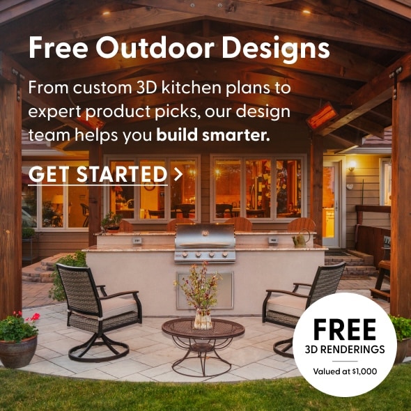 FREE Outdoor Designs. From custom 3D kitchen plans to expert product picks, our design team helps you build smarter.