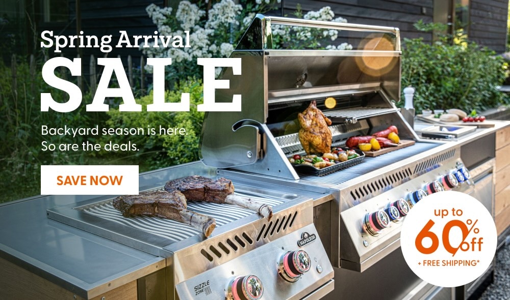 Spring Arrival Sale. Backyard season is here. So are the deals. Shop up to 60% off + free shipping*