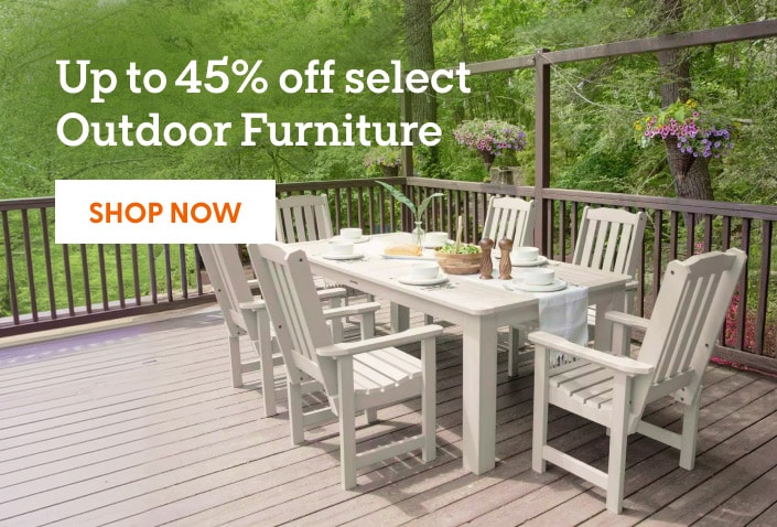 Up to 45% off select Outdoor Furniture. Shop now.