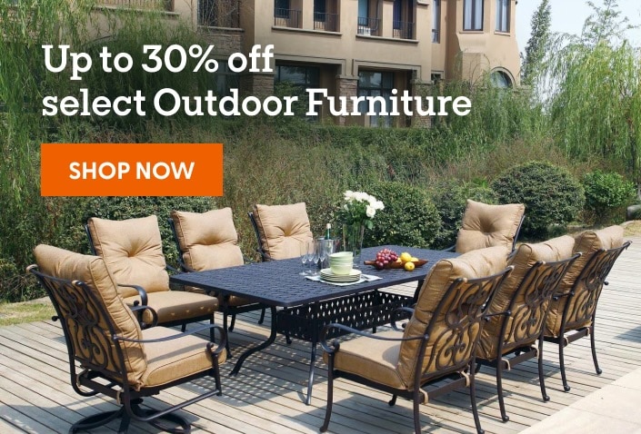 Up to 30% off select Outdoor Furniture. Shop now.