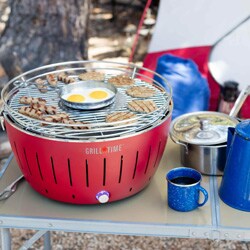Free Grill Hood with select Grill Time Charcoal Grills