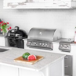 Free access doors with select Blaze built-in gas grills