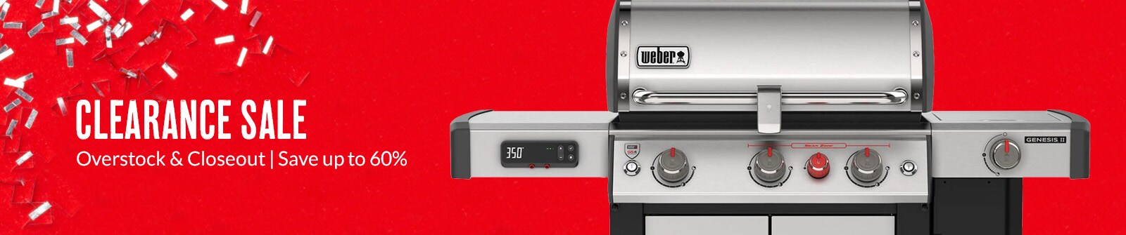 Save up to 60% on Clearance, Overstock and Closeout.