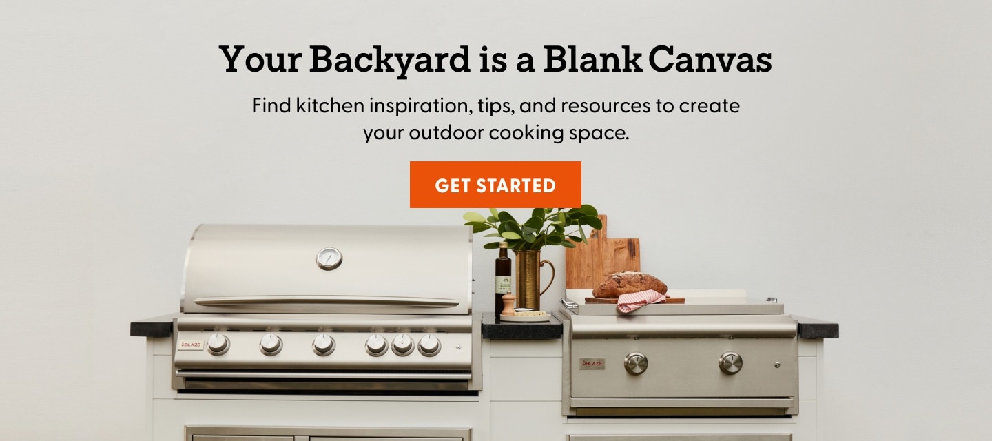 Find kitchen inspiration and resources to create your outdoor cooking space.