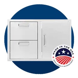 Save 15% on select BBQGuys Outdoor Kitchen Storage