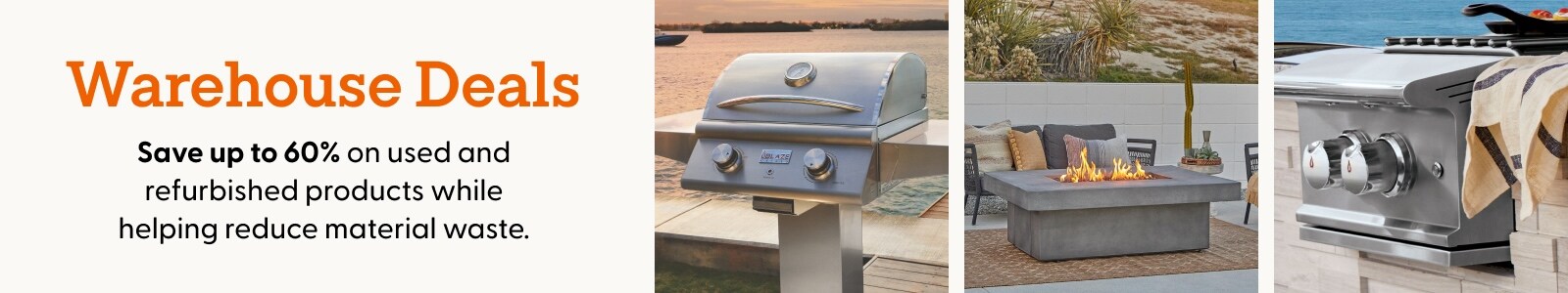 Economic and Sustainable Warehouse Deals - Save up to 60% while helping us care for the environment