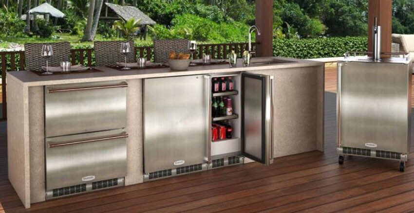 Outdoor Kitchen Refrigerator Outdoor Kitchen Refrigerator