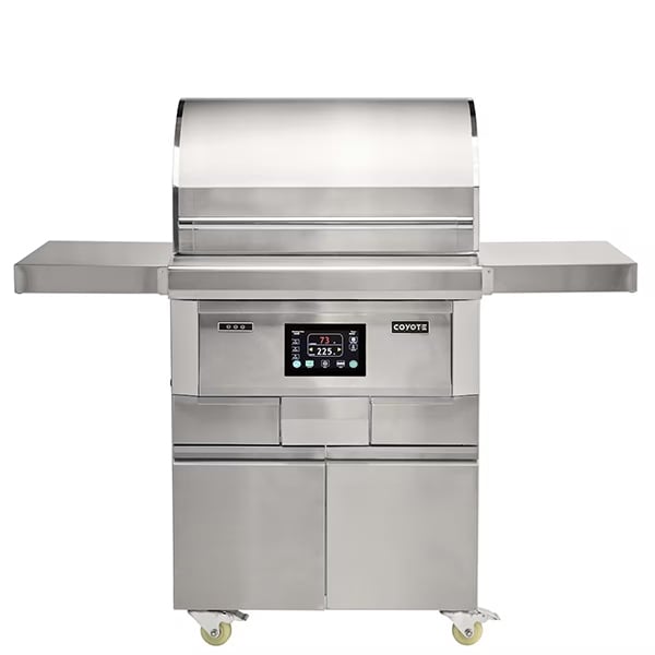 Coyote 28 Inch Freestanding Pellet Grill