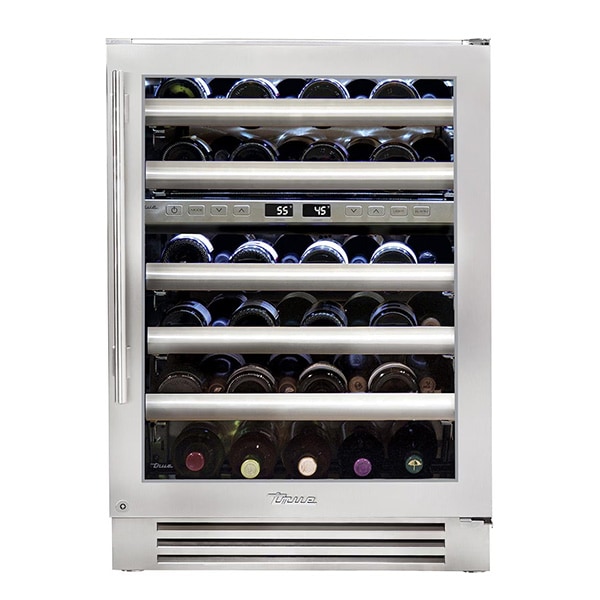 True 24 Inch Dual Zone Outdoor Wine Cabinet