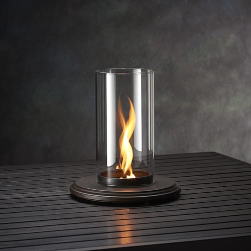 Geo Table-top Fire Pit by TerraFlame
